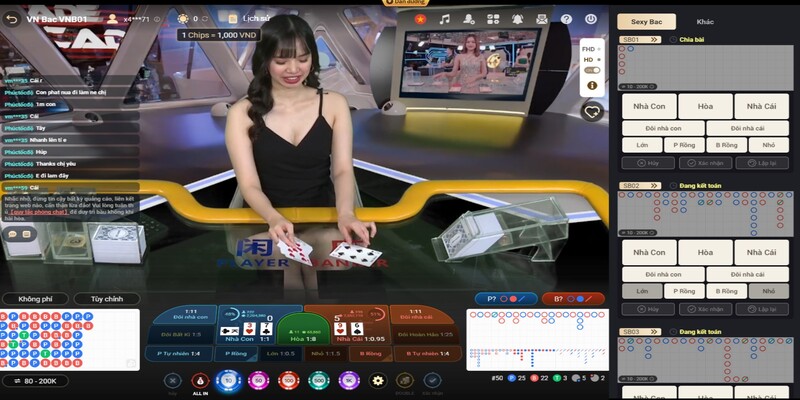 Một số game tại On Casino Kubet